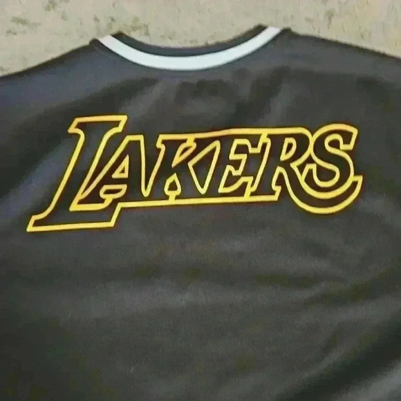 Ultra Game NBA Men’s Game Time Soft Mesh Short Sleeve Shirt Los Angeles Lakers L - Picture 8 of 11